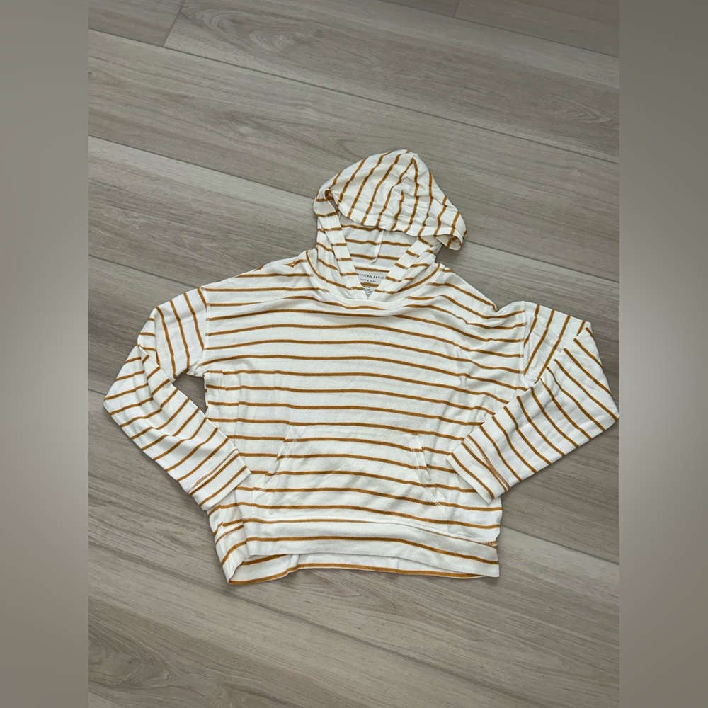 American Eagle Women’s Striped Hoodie